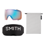 Smith I/O Mag Goggles Black | ChromaPop Pro Photochromic Blue Mirror Lens