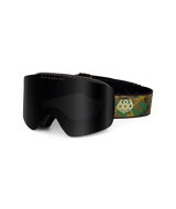 608 Foundation Camo Strap Snow Goggles Black Frame / Black Mirror Lens - 2027
