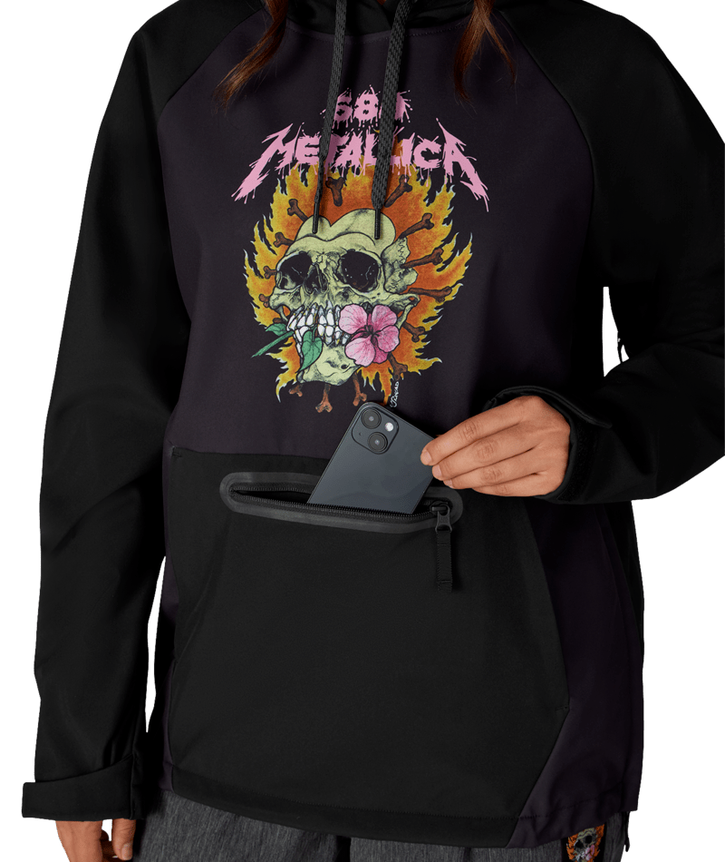 686 Women's Metallica Waterproof Hoody Jacket - 2027