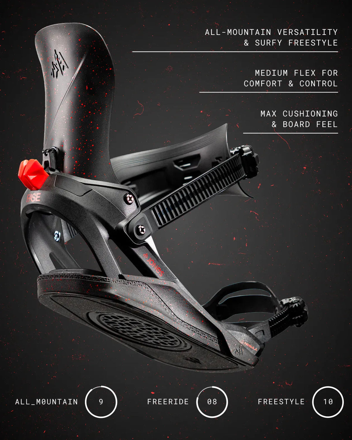Jones Nebula FASE® Fast Entry Snowboard Bindings - 2027