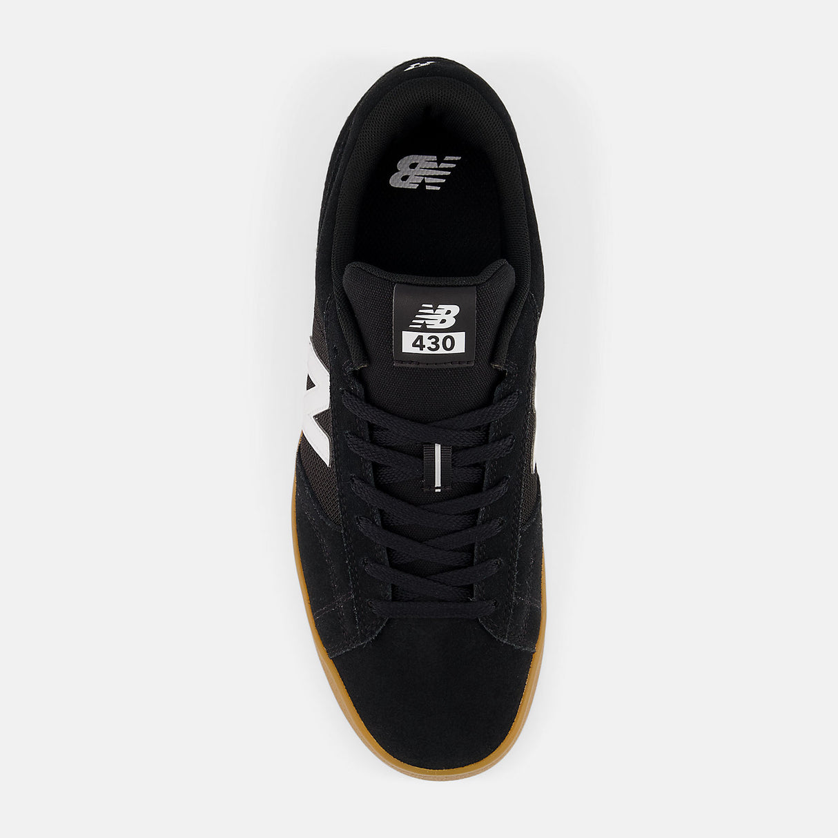 New Balance Numeric 430 Skate Shoes - Black with White