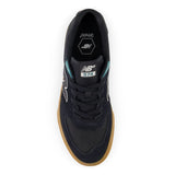 New Balance 574 Skate Shoes Vulc Black Vintage Teal