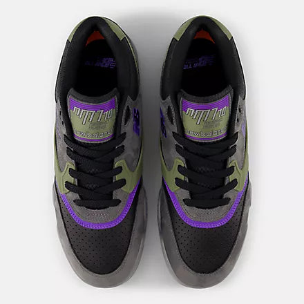New Balance 770 Skateboarding Shoes Grey Black and Purple