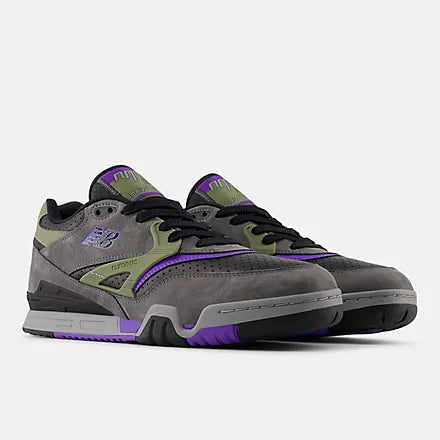New Balance 770 Skateboarding Shoes Grey Black and Purple
