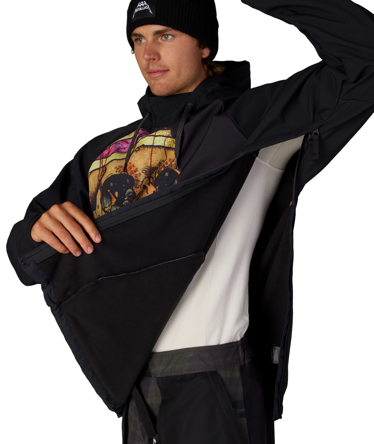 686 Men's Metallica Pushead Waterproof Hoody 2027