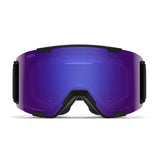 Smith Stash XL Goggles Black + ChromaPop Everyday Violet Mirror Lens