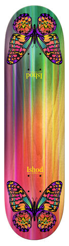 Real Ishod Rainbow Monarch Twin Tail Skateboard Deck 8.25"