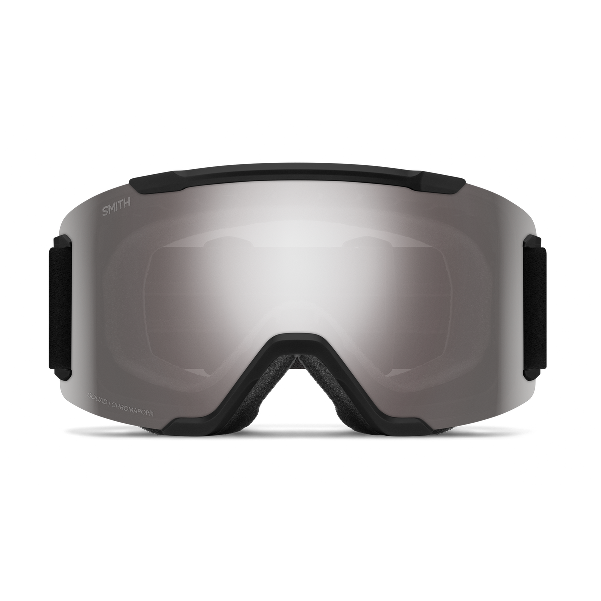 Smith Squad Goggles Black + ChromaPop Sun Platinum Mirror Lens