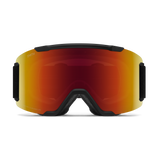 Smith Squad Goggles Black + ChromaPop Sun Red Mirror Lens