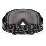 Smith Squad Goggles Black Snakeskin + ChromaPop Sun Black Gold Mirror Lens