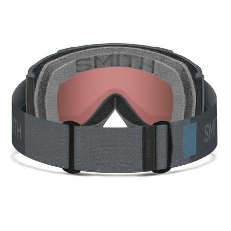 Smith Squad Goggles Slate + ChromaPop Everyday Red Mirror Lens