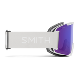 Smith Squad Goggles White Vapor + ChromaPop Everyday Violet Mirror Lens