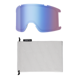 Smith Squad Goggles White Vapor + ChromaPop Everyday Violet Mirror Lens