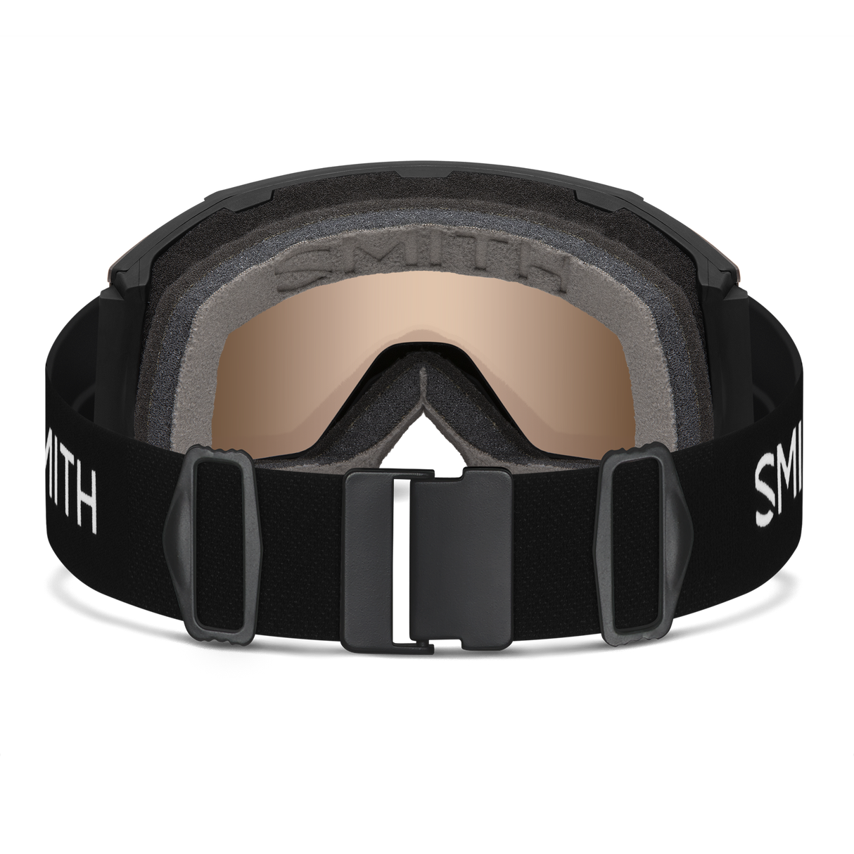 Smith Squad Mag Low Bridge Fit Goggles Black + ChromaPop Pro Photochromic Gold Mirror Lens