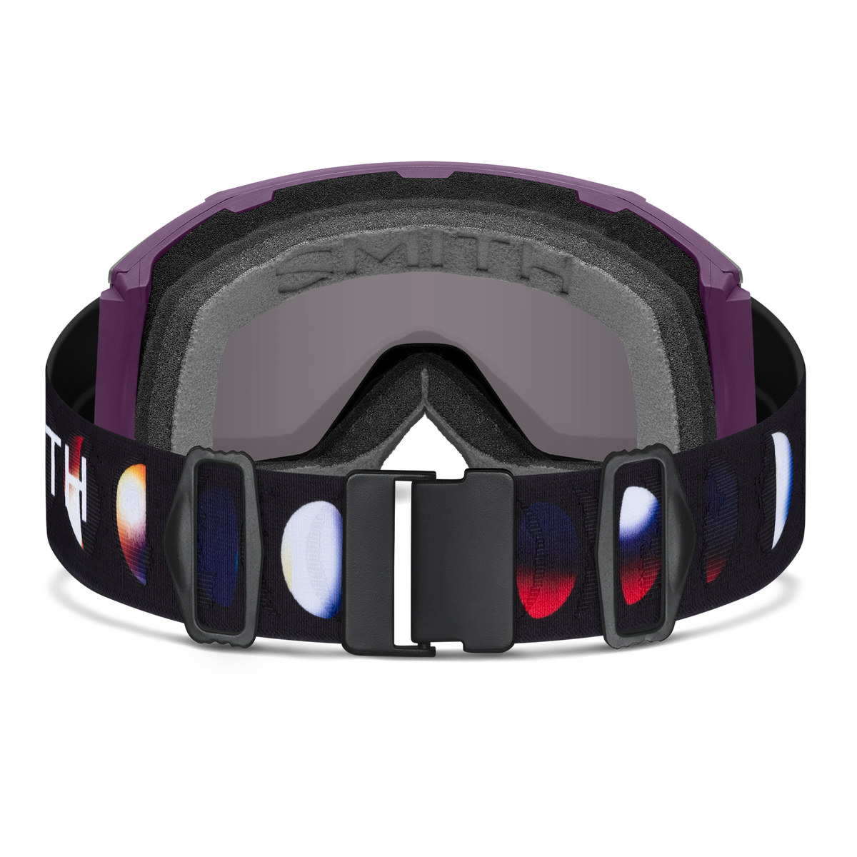 Smith Squad Mag Goggles Cherry Lacquer Phases + ChromaPop Sun Platinum Mirror Lens