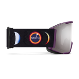 Smith Squad Mag Goggles Cherry Lacquer Phases + ChromaPop Sun Platinum Mirror Lens