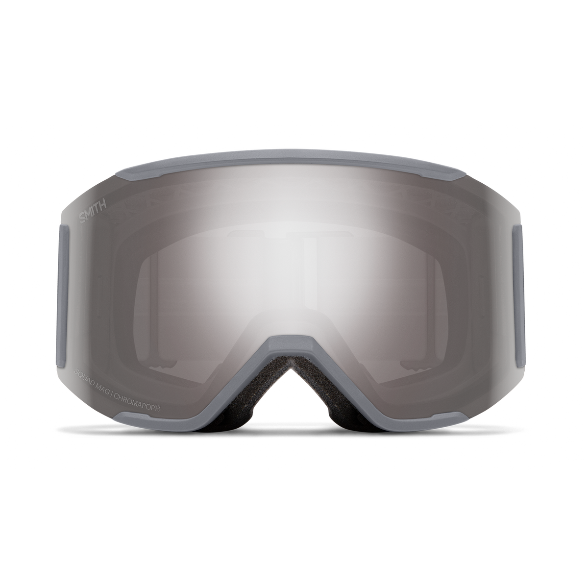 Smith Squad Mag Goggles Cirrus Grey + ChromaPop Sun Platinum Mirror Lens