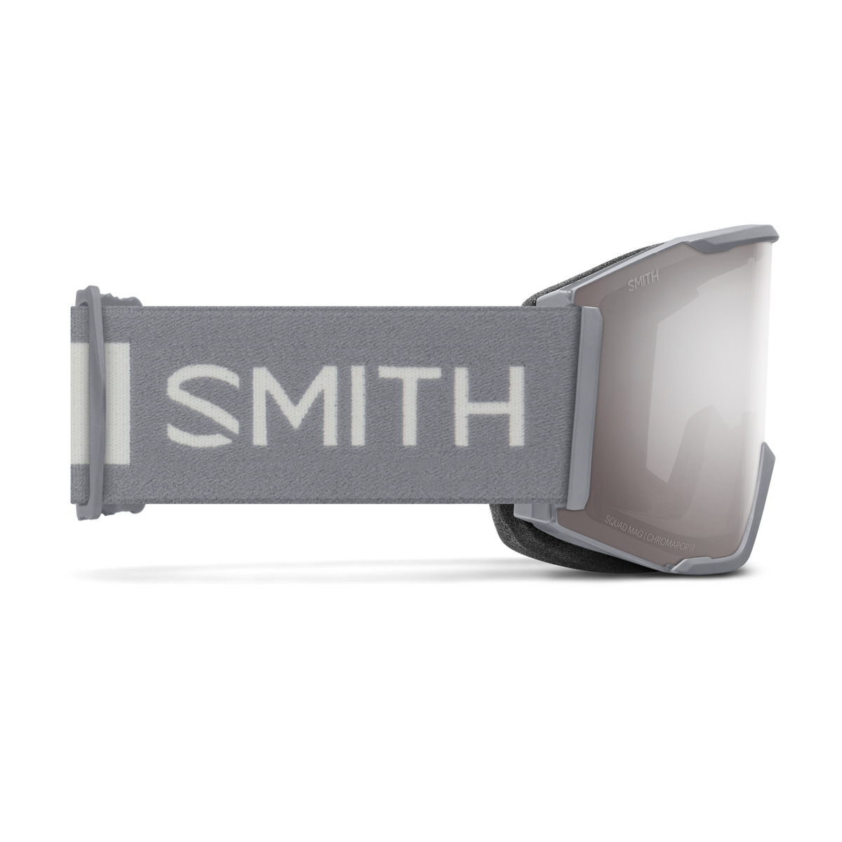 Smith Squad Mag Goggles Cirrus Grey + ChromaPop Sun Platinum Mirror Lens