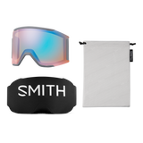 Smith Squad Mag Goggles Cirrus Grey + ChromaPop Sun Platinum Mirror Lens