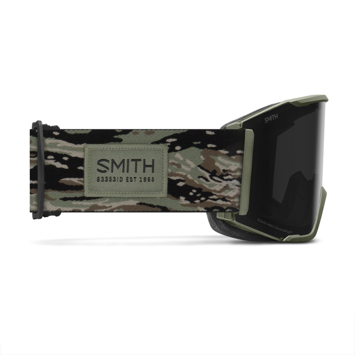 Smith Squad Mag Goggles Eye of the Tiger + ChromaPop Sun Black Lens