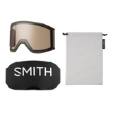 Smith Squad Mag Goggles Eye of the Tiger + ChromaPop Sun Black Lens