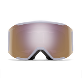 Smith Squad Mag Goggles Lunar Fog + ChromaPop Everyday Rose Gold Mirror Lens