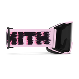 Smith Squad Mag Goggles Pink Frost Flex Glitch + ChromaPop Sun Black Lens