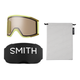 Smith Squad Mag Goggles Serpentine Lined Up + ChromaPop Everyday Violet Lens