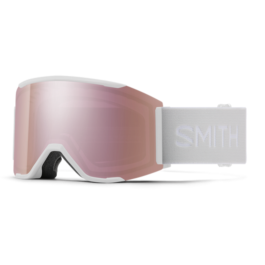 Smith Squad Mag Goggles White Vapor ChromaPop Everyday Rose