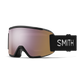 Smith Squad S Goggles Low Bridge Fit- Black Frame + ChromaPop  Everyday Rose/Clear Lens