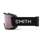 Smith Squad S Goggles Low Bridge Fit- Black Frame + ChromaPop  Everyday Rose/Clear Lens