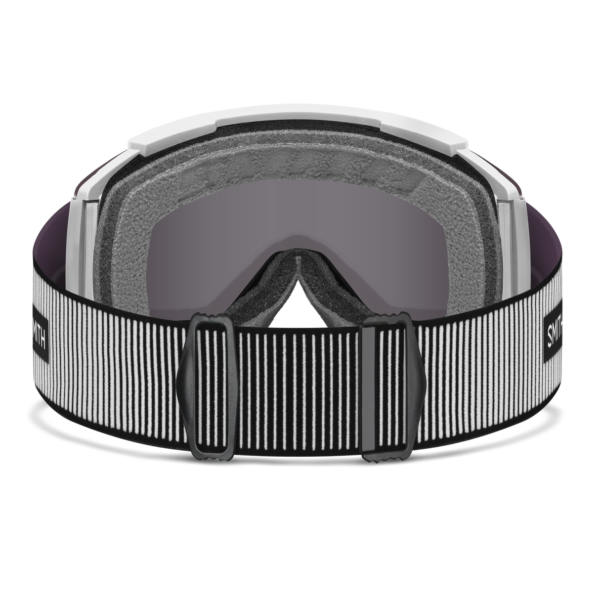 Smith Squad XL Goggles White Fade Out + ChromaPop Sun Black Lens