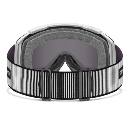 Smith Squad XL Goggles White Fade Out + ChromaPop Sun Black Lens