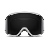 Smith Squad XL Goggles White Fade Out + ChromaPop Sun Black Lens