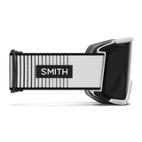 Smith Squad XL Goggles White Fade Out + ChromaPop Sun Black Lens