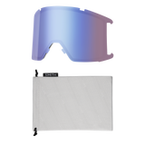 Smith Squad XL Goggles White Fade Out + ChromaPop Sun Black Lens