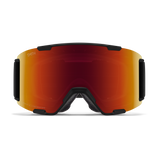 Smith Stash XL Goggles Black + ChromaPop Sun Red Mirror Lens