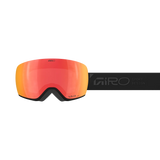Giro Article II Snow Goggles - 2026 Black Stacked Strap with Vivid Ember Lens + Bonus Vivid Infrared Lens