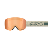 Giro Contour RS Snow Goggles - 2026 Stone Crystals Strap with Vivid Copper Lens + Bonus Vivid Infrared Lens