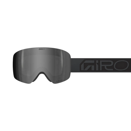 Giro Contour Snow Goggles - 2026 Black Wordmark Strap with Vivid Jet Black Lens + Bonus Vivid Infrared Lens