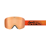 Giro Contour Snow Goggles - 2026 Faded Orange Strap with Vivid Copper Lens + Bonus Vivid Infrared Lens