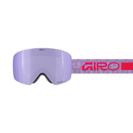 Giro Contour RS Snow Goggles - 2026 Purple Crystals Strap with Vivid Haze Lens + Bonus Vivid Infrared Lens