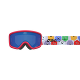 Giro Chico 2.0 Youth Snow Goggles - 2026 Multi Faces Strap with Grey Cobalt Lens