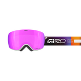 Giro Article II Snow Goggles - 2026 Purple Faded Rails Strap with Vivid Pink Lens + Bonus Vivid Infrared Lens