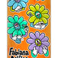 Santa Cruz Delfino Wildflower Pro Skateboard Deck 8.5"