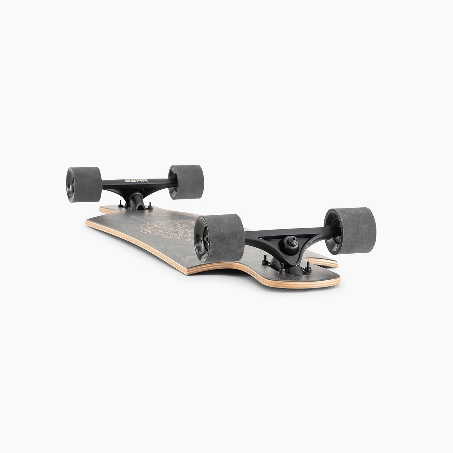 Landyachtz Drop Hammer Black Pinecone Complete Longboard