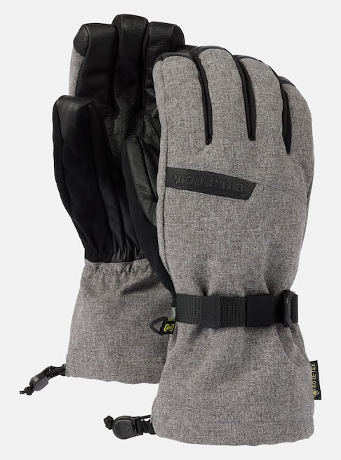 Burton Men's Deluxe GORE‑TEX Gloves - Gray Heather