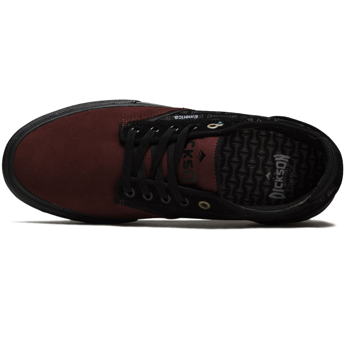 Emerica x Independent Dickson Skate Shoes - Red/Black