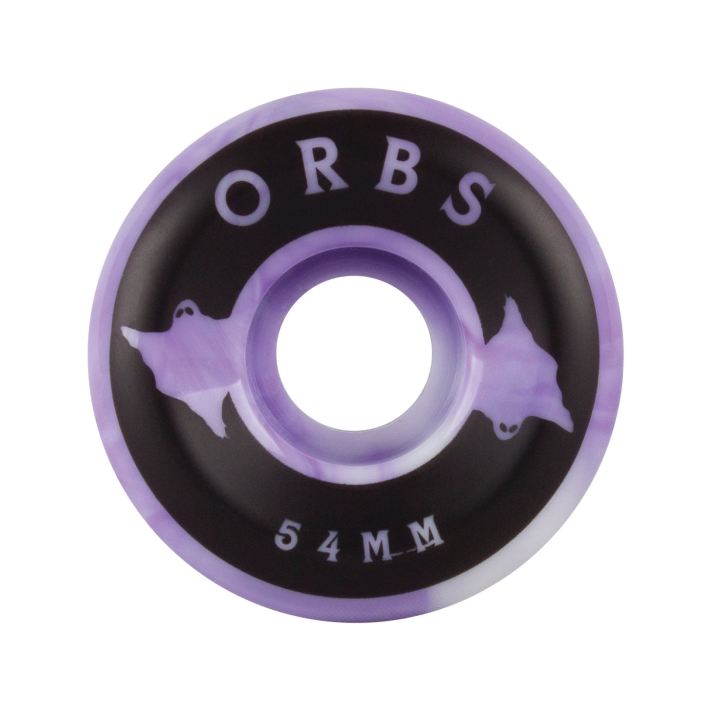 Orbs Specters Skateboard Wheels Purple/White 54mm