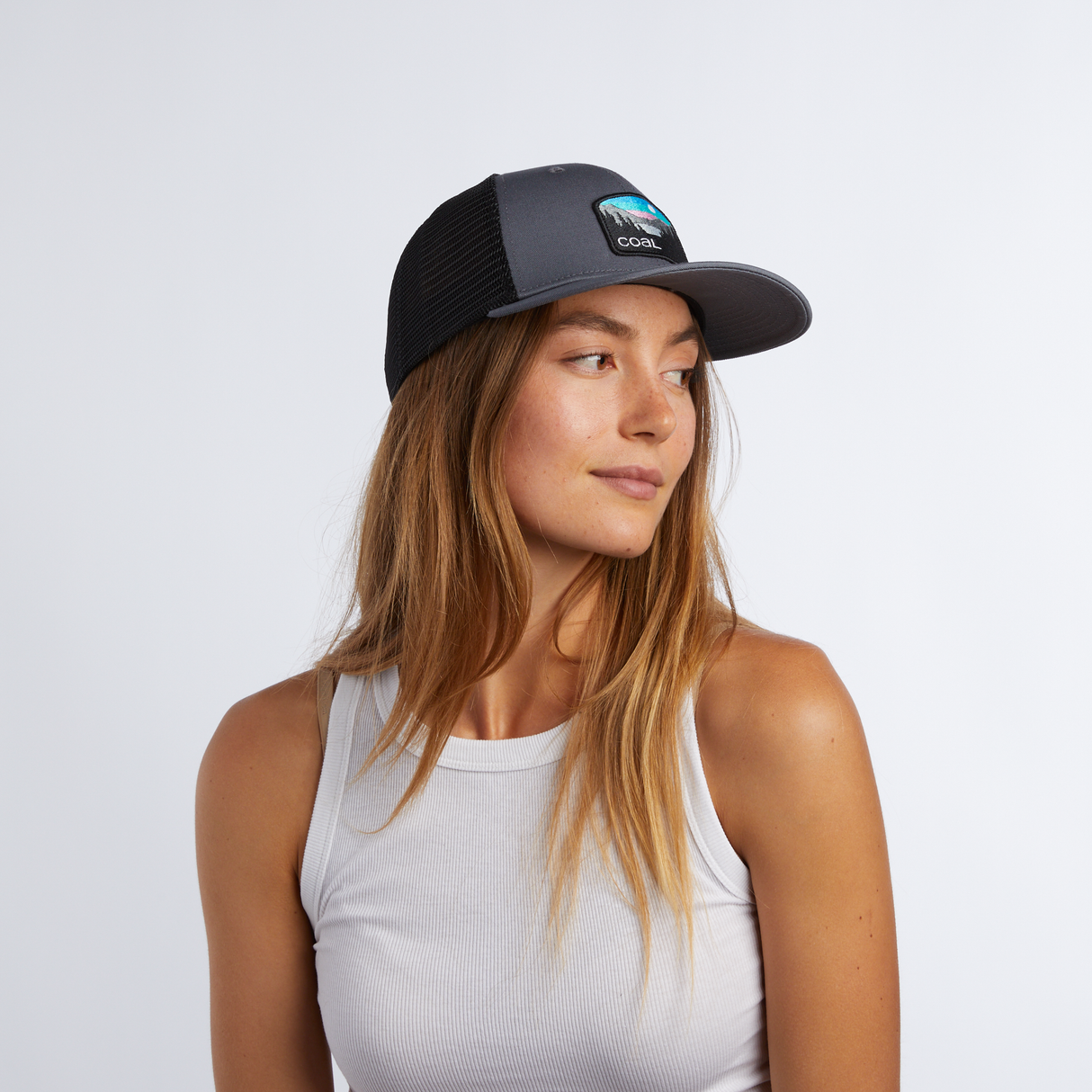 Coal Hauler Low Profile Trucker Cap Charcoal Focus Boardshop